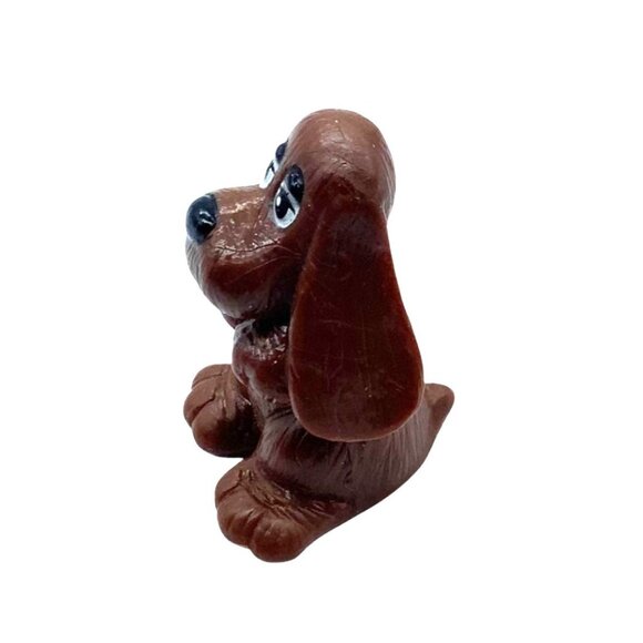 Vtg 1984 Pound Puppies Figure Cake Topper Plastic PPV Miniature Child Birthday - Picture 4 of 7